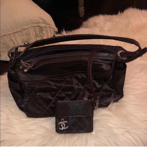 Chanel Dark Brown Messenger Bag - Picture 6 of 8